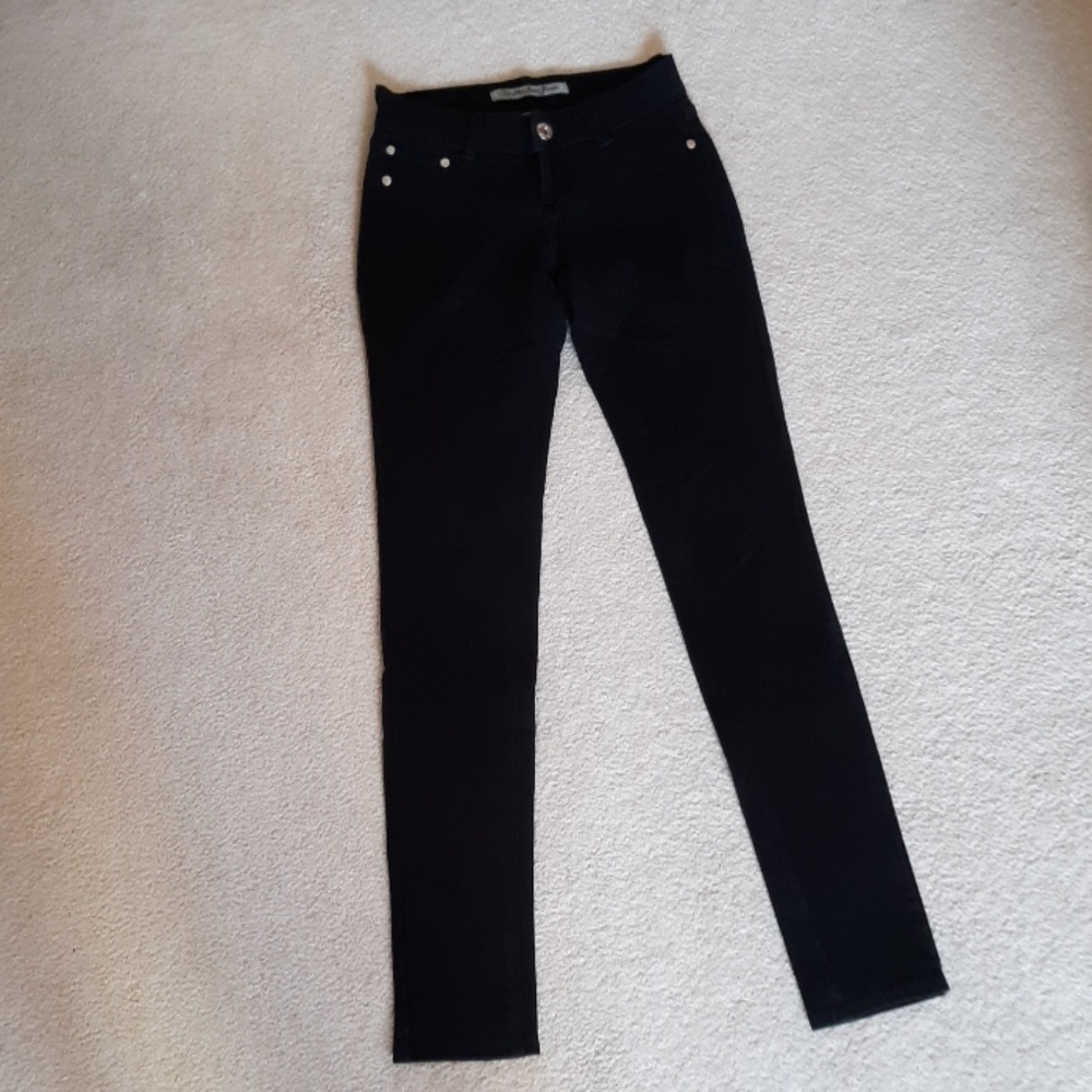 Black stretch pants long xs